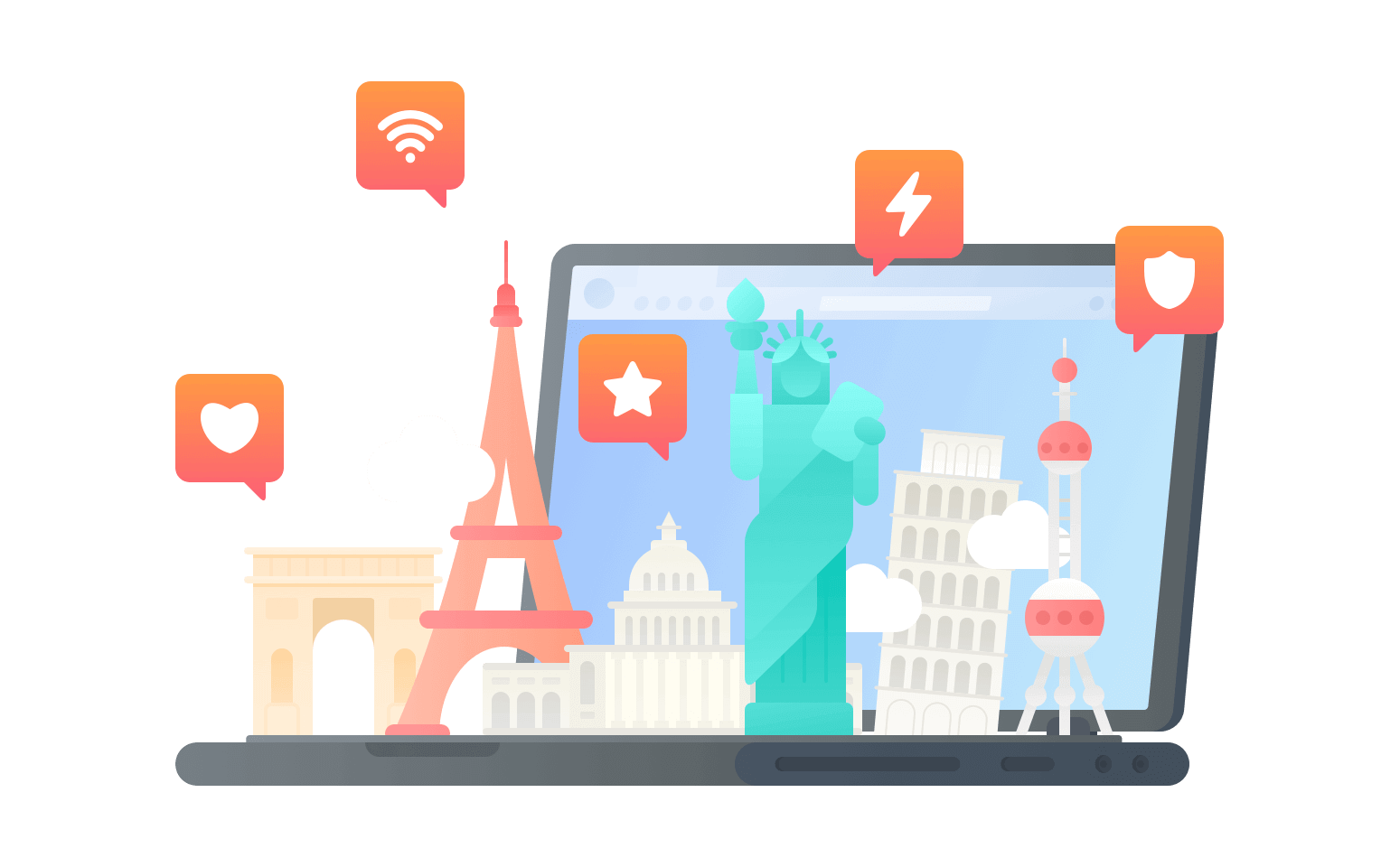 在特克斯和凯科斯群岛连接到中国的加速器 - 华人VPN